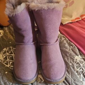 UGG Purple Ankle Boots